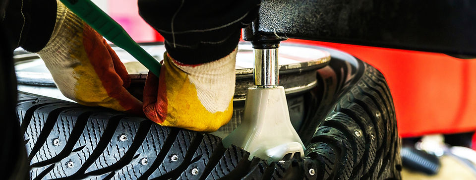 Tire service at Catoosa Kwik Lube